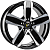 Диски Cross Street CR-21 7x17 5*114.3 ET37 DIA66.6 BKF Литой купить с бесплатной доставкой в пункты выдачи в Петербурге